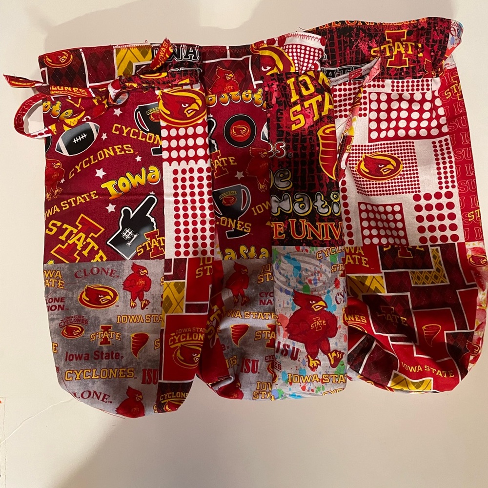 Set of 3 Gift Bags Iowa Pattern